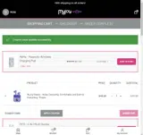 MYJOY25 coupon verification screenshot