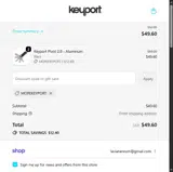 MOREKEYPORT coupon verification screenshot