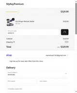 My Key Premium coupon verification screenshot