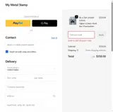 Welcome20 coupon verification screenshot