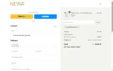 NEWA coupon verification screenshot