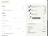 NEWA coupon verification screenshot