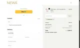 NEWA coupon verification screenshot