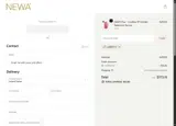 NEWA coupon verification screenshot