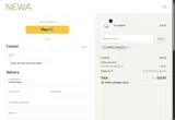 NEWA coupon verification screenshot