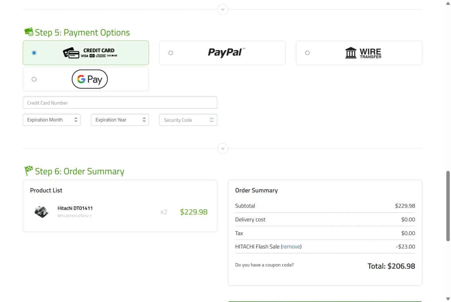 My Projector Lamps checkout page showing My Projector Lamps coupon code box | Screenshot taken by SimplyCodes community member on Dec 24, 2025