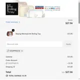 SHOPPING10 coupon verification screenshot