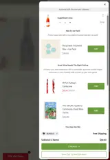 MYSA Natural Wine coupon verification screenshot