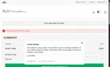 FD10 coupon verification screenshot