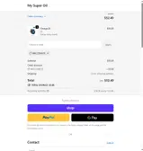 WELCOME10 coupon verification screenshot