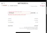MYEXTRA20 coupon verification screenshot