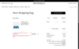 Mytheresa coupon verification screenshot