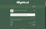 Mythical Store coupon verification screenshot