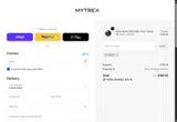 MYTREX USA coupon verification screenshot
