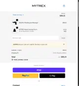 MYTREX USA coupon verification screenshot