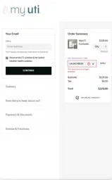 LAUNCHBV30 coupon verification screenshot