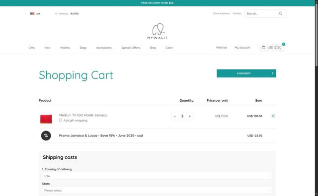 MyWalit checkout page showing MyWalit promo code box | Screenshot taken by SimplyCodes community member on Jun 6, 2025