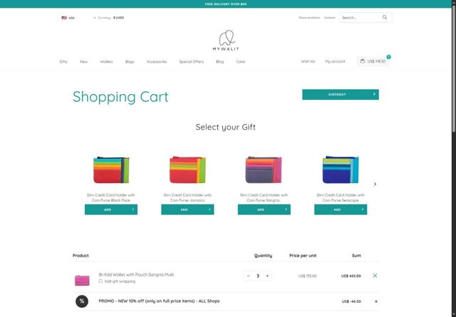MyWalit checkout page showing MyWalit promo code box | Screenshot taken by SimplyCodes community member on Aug 2, 2025