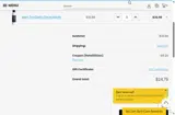 Retail20Zen coupon verification screenshot