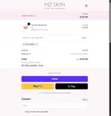 MZGLOW20 coupon verification screenshot