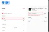 N101 coupon verification screenshot