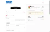 N101 coupon verification screenshot