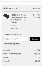ROBGETSU5OFF coupon verification screenshot
