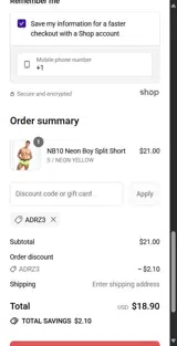 adrz3 coupon verification screenshot