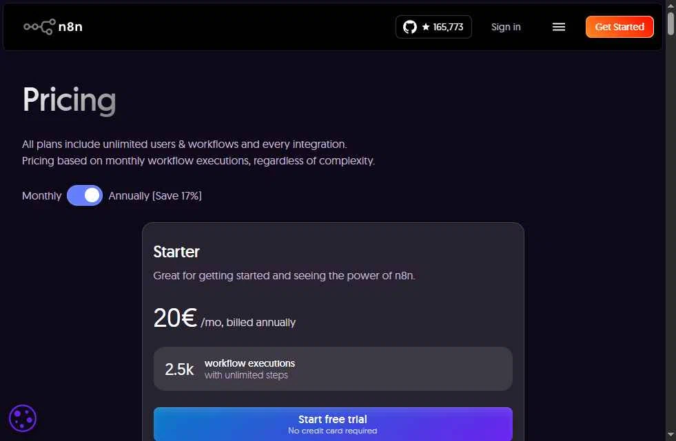 N8n.io checkout page showing N8n.io promo code box | Screenshot taken by SimplyCodes community member on Jan 2, 2026