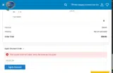 PEACE20 coupon verification screenshot