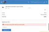 HOLIDAY20 coupon verification screenshot