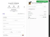 Naked Armor coupon verification screenshot
