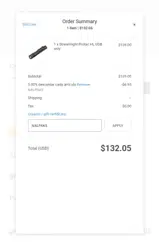 NALPAK5 coupon verification screenshot