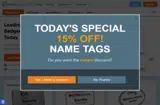 15FL coupon verification screenshot