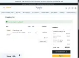 Extra10 coupon verification screenshot