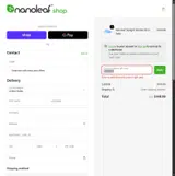 Nanoleaf coupon verification screenshot