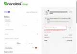 Nanoleaf coupon verification screenshot
