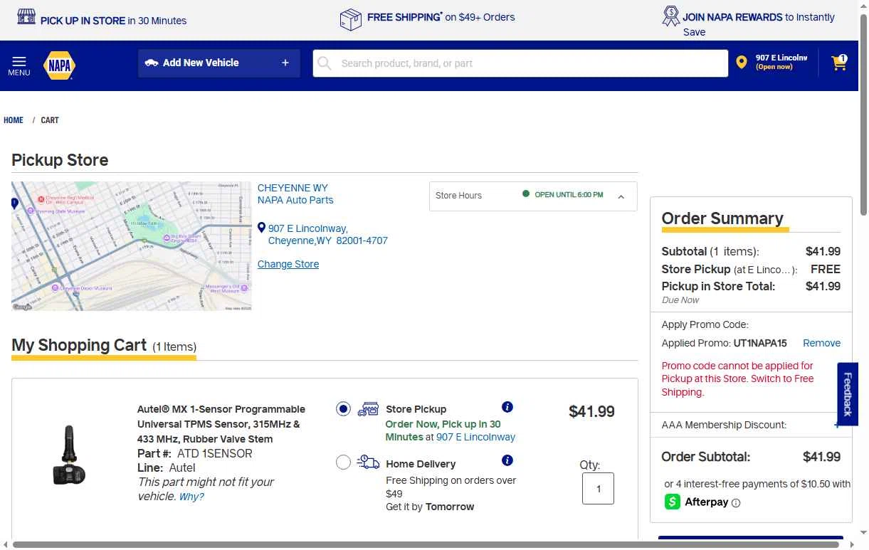 NAPA Auto Parts Promo Code - 25% Off (Verified) Feb 2026