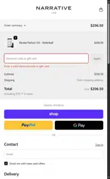 FURTHER10 coupon verification screenshot