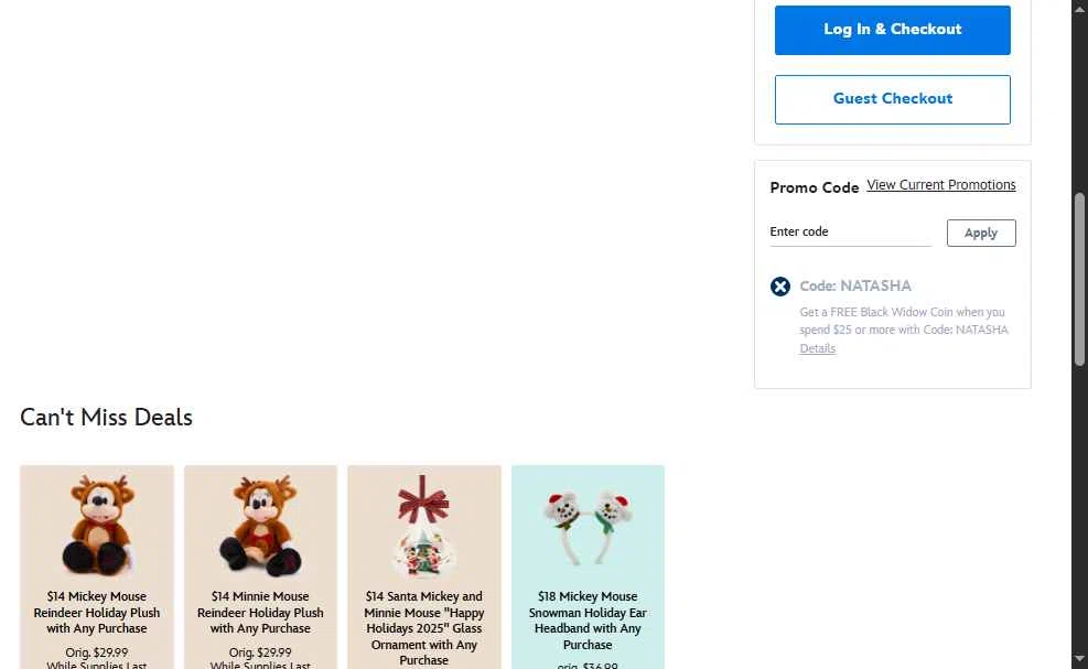 National Geographic Kids checkout page showing National Geographic Kids promo code box | Screenshot taken by SimplyCodes community member on Dec 6, 2025