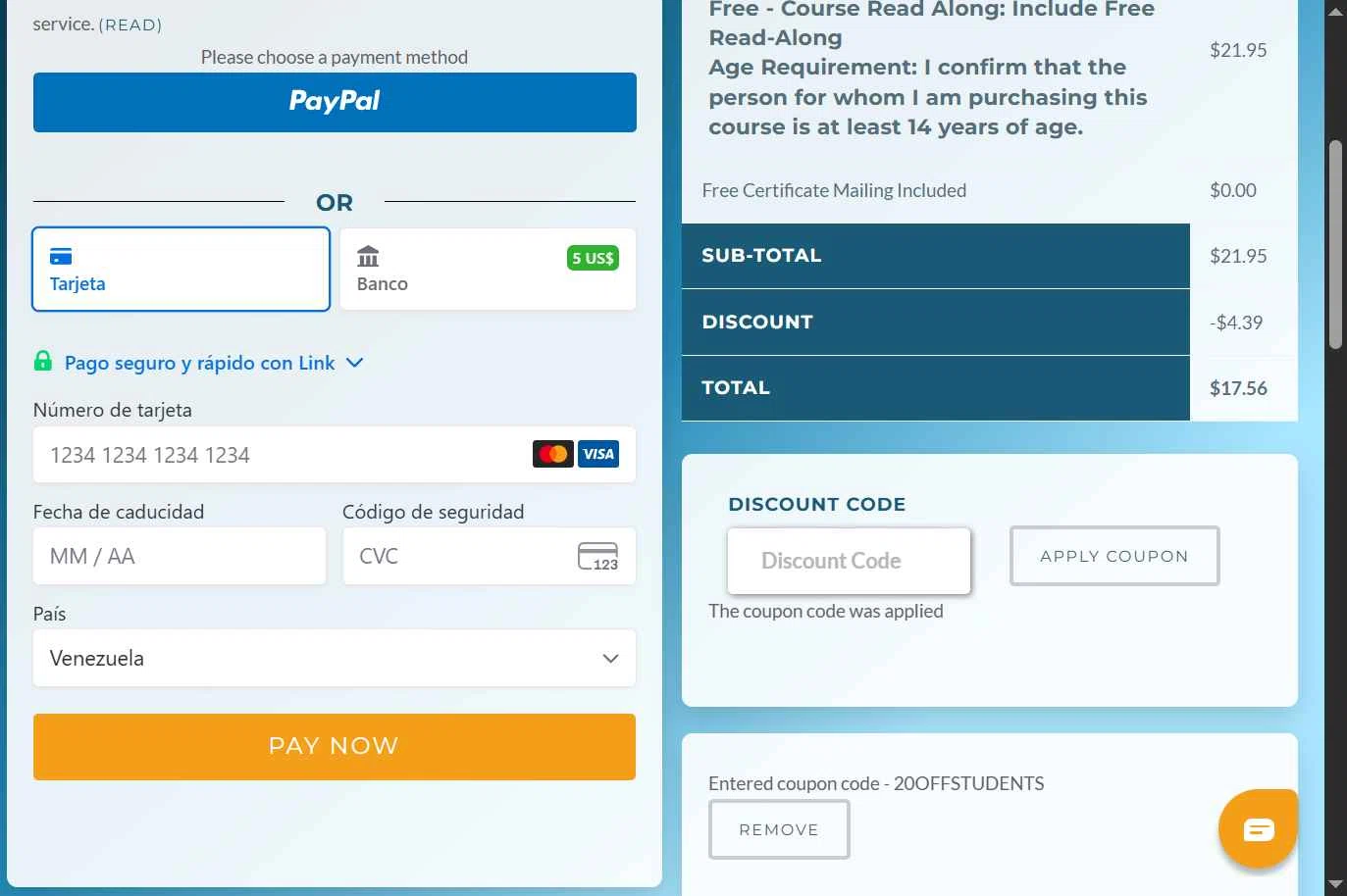 National Highway Safety Administration checkout page showing National Highway Safety Administration discount code box | Screenshot taken by SimplyCodes community member on Dec 2, 2025