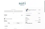 Nati Boutique coupon verification screenshot