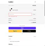 Tablet coupon verification screenshot