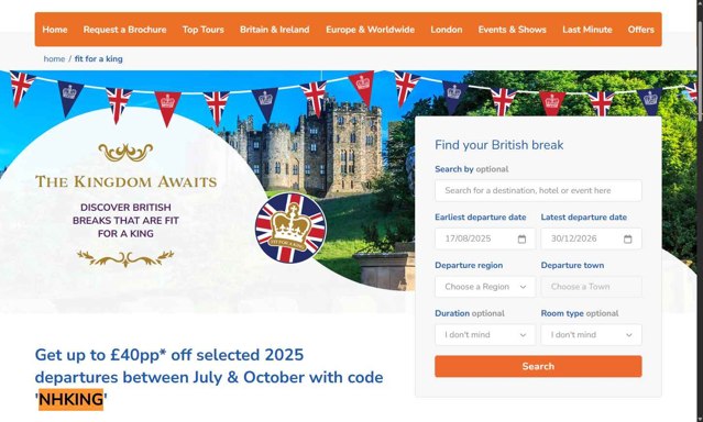 National Holidays checkout page showing National Holidays discount code box | Screenshot taken by SimplyCodes community member on Aug 16, 2025