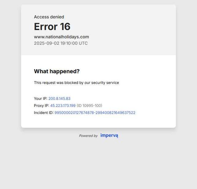 National Holidays checkout page showing National Holidays discount code box | Screenshot taken by SimplyCodes community member on Sep 2, 2025
