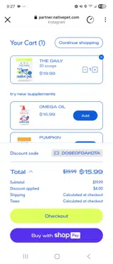 DOSEOFDAKOTA coupon verification screenshot