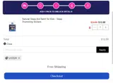LICE20 coupon verification screenshot