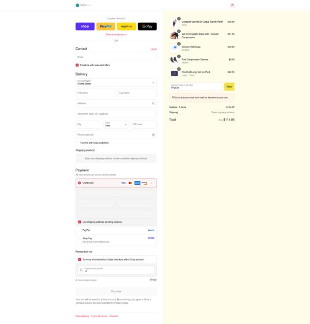 NatraCure checkout page showing NatraCure discount code box | Screenshot taken by SimplyCodes community member on Sep 8, 2025