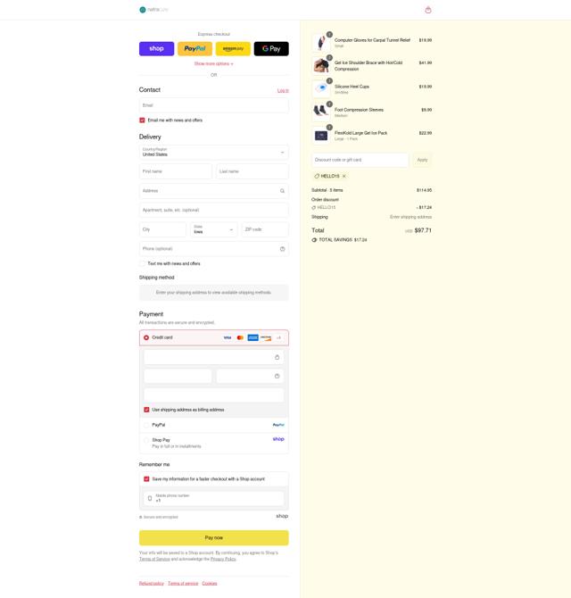 NatraCure checkout page showing NatraCure discount code box | Screenshot taken by SimplyCodes community member on Sep 8, 2025
