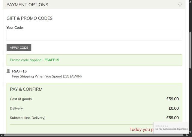 Natural Collection checkout page showing Natural Collection promo code box | Screenshot taken by SimplyCodes community member on Jun 19, 2025